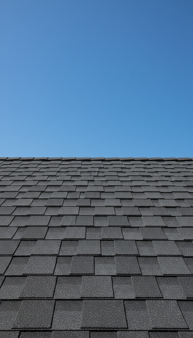 Modern residential roof